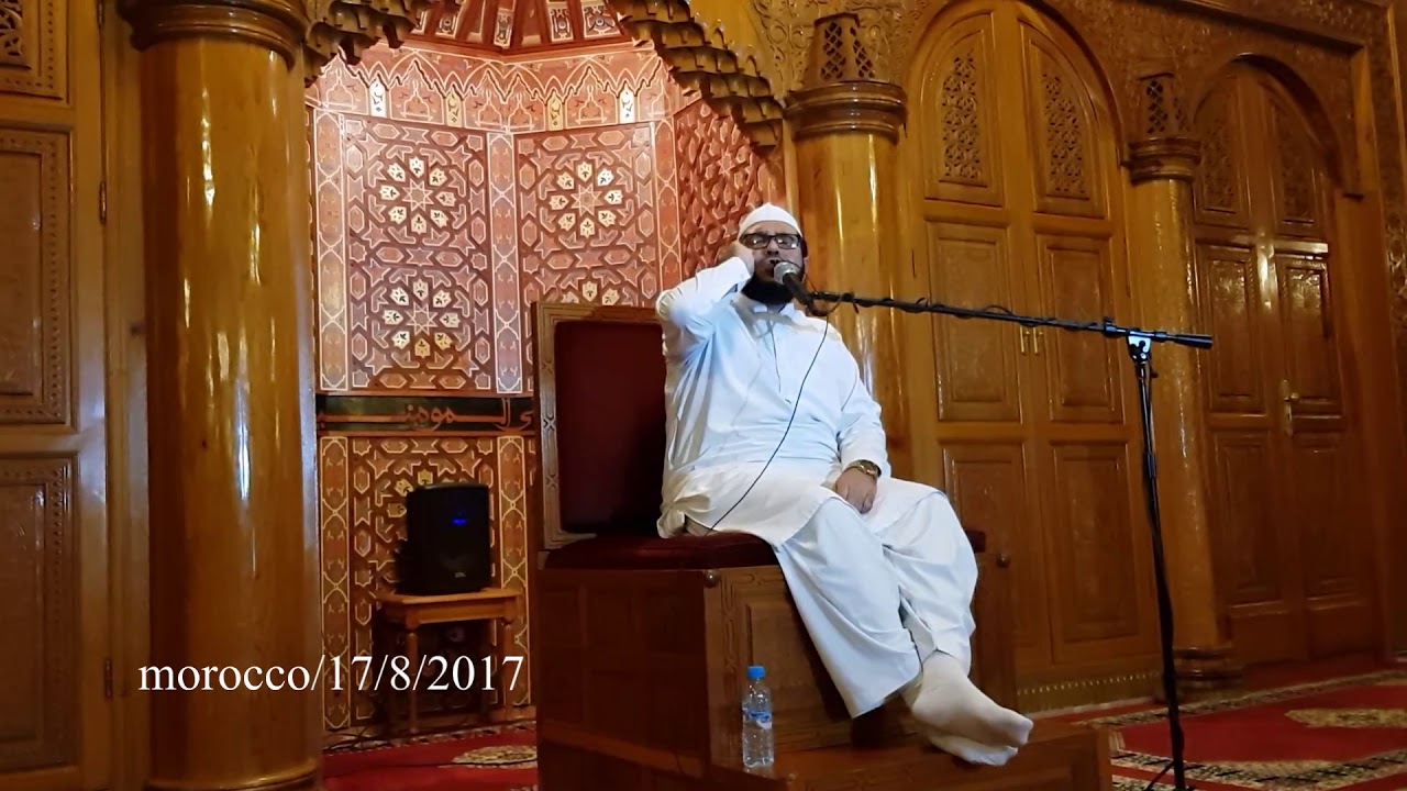 Qari Muhammad ibrahim kasi  new surah Fattah alhaqqah wa surah Duha 17 _8_2017 Morocco.