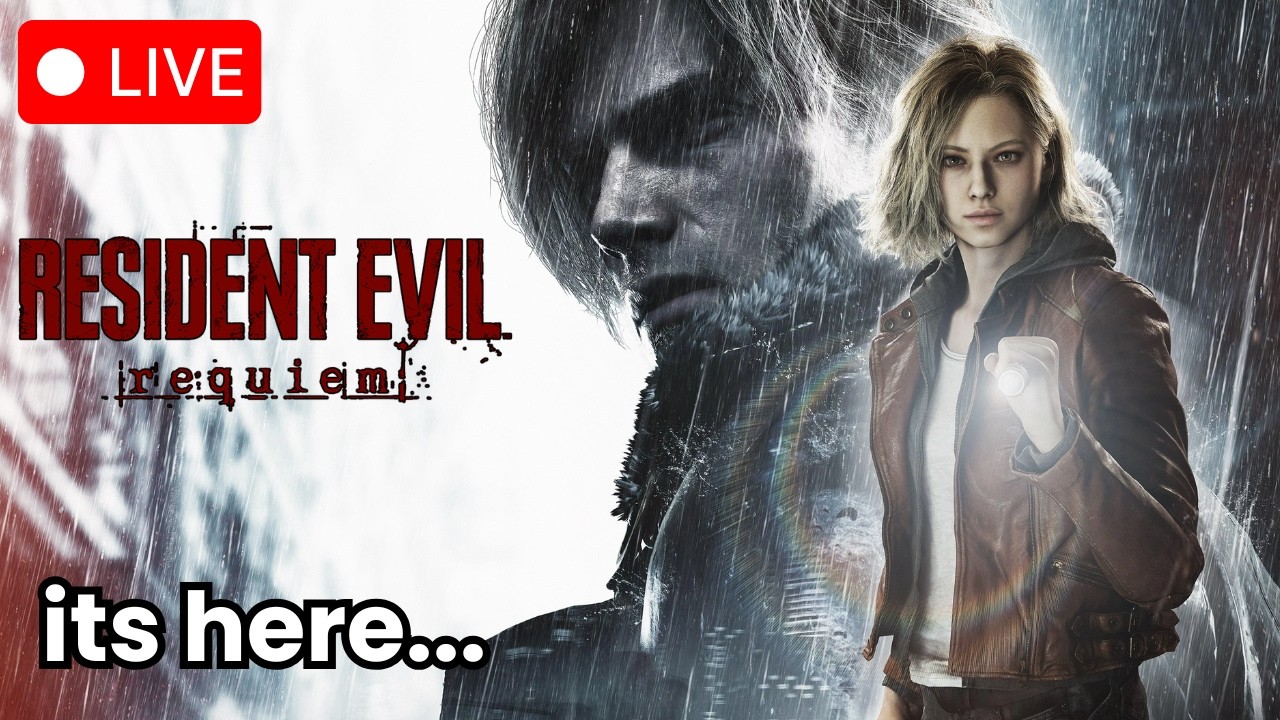 LIVE - RESIDENT EVIL REQUIEM IS FINALLY HERE! | 12 hours stream