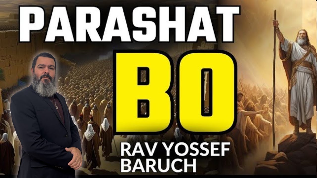 Rabino Yossef Baruch no Brasil com a Parashat Bo