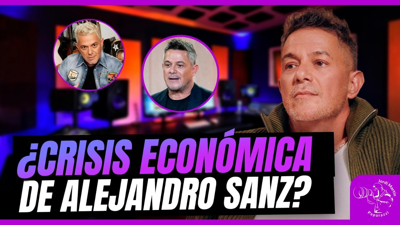 Millonarias DEUDAS persiguen a Alejandro Sanz | Jordi Mart&iacute;n Paparazzi