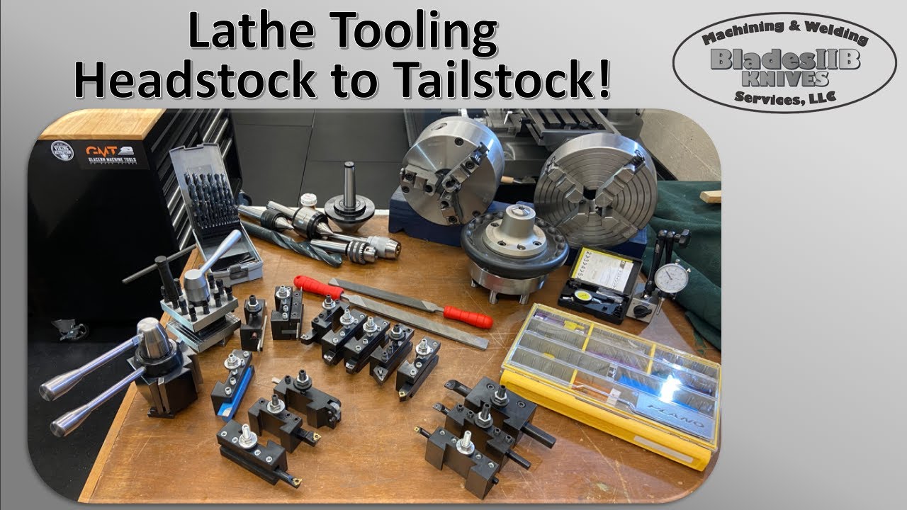 Lathe Tooling Headstock to Tailstock - CXA Tool Post, Indexible Carbide Tooling