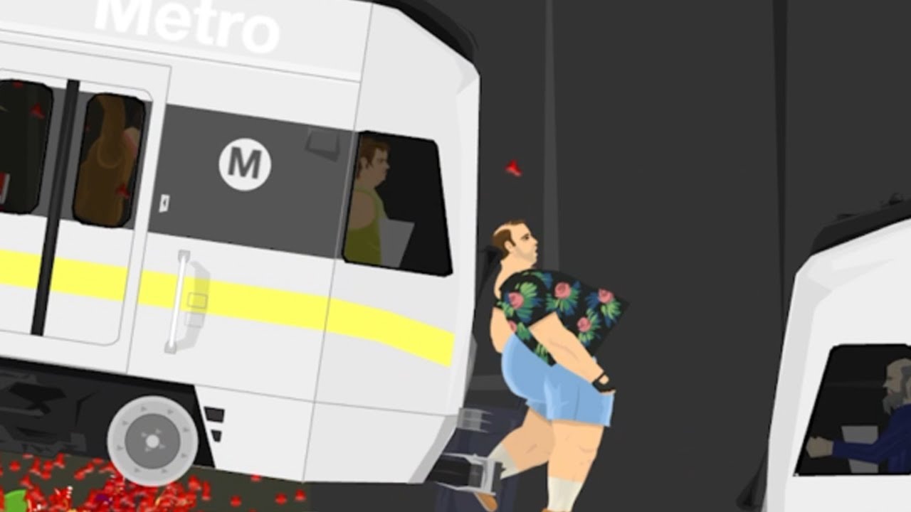 HAPPY WHEELS BUT I VOICE EVERY CHARACTER