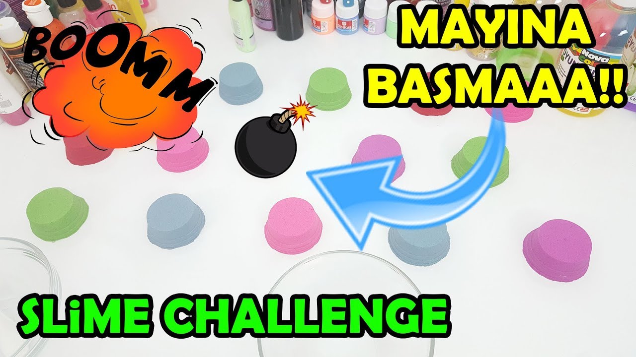 Mayına Kim Basacak? Kinetik Kum ile Eğlenceli Slime Challenge