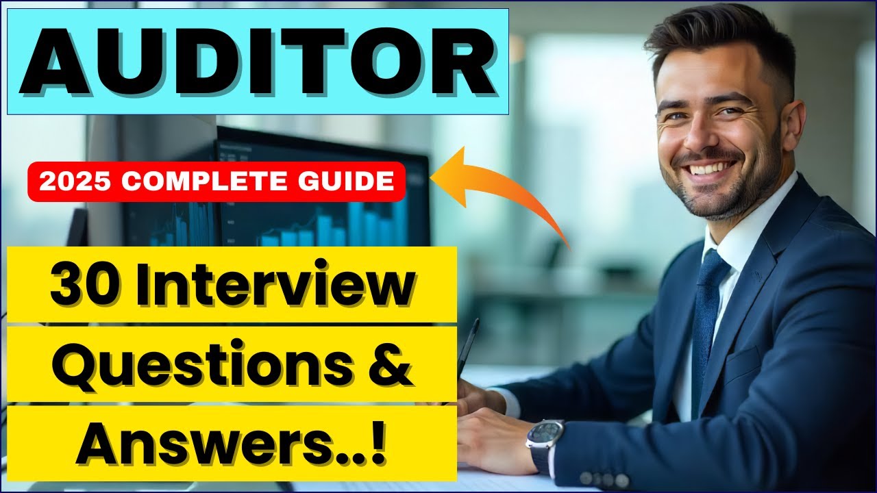 AUDIT Interview Questions 2025 | Real Questions from Big 4 Firms (WITH ANSWERS!)