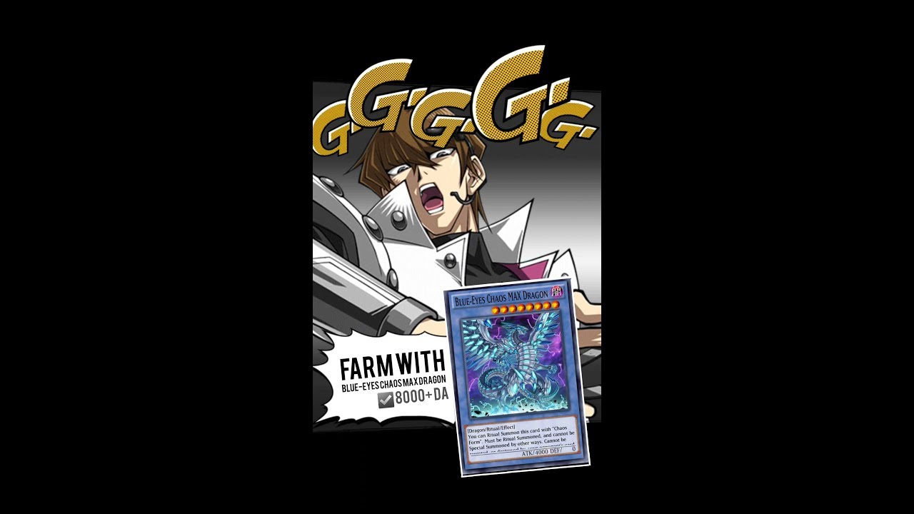 Yugioh Duel Links - THIS is HOW i FARM with Blue-Eyes Chaos MAX Dragon!