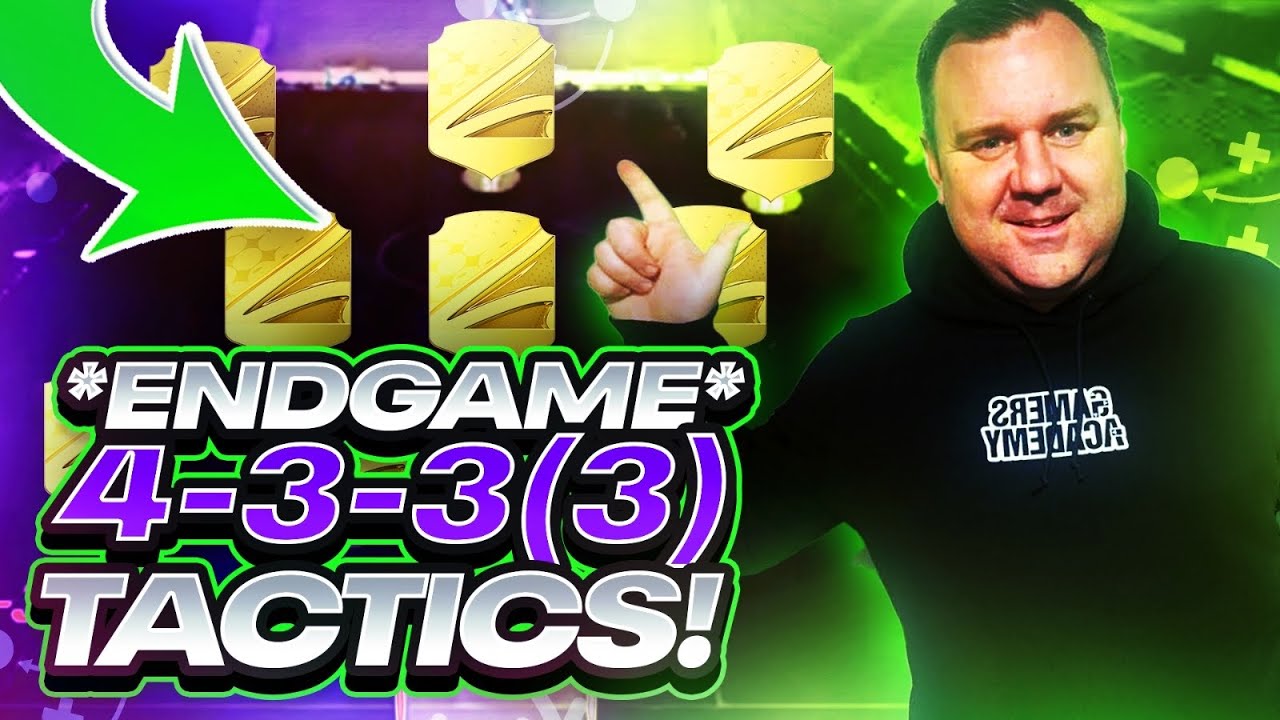 FIFA 23 - (*END GAME*) THE BEST 433(3) CUSTOM TACTICS + PLAYER INSTRUCTIONS!