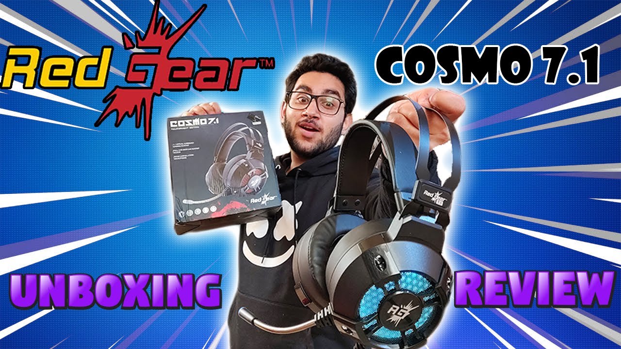REDGEAR COSMO 7.1 Headphones | Unboxing & Review | Best Gaming Headphones Under 2000🔥