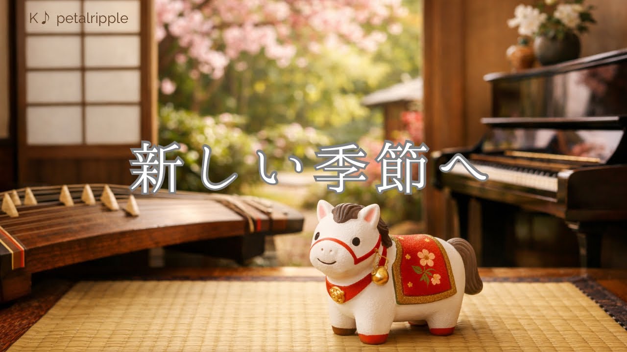 新しい季節へ歩き出す｜和のやさしい BGM｜作業・リラックス用