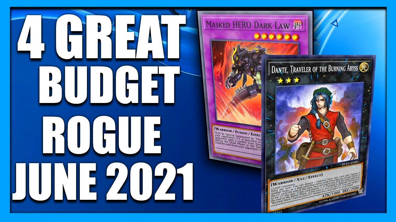 4 GREAT Cheap Rogue Decks To Play - June 2021 Yugioh Pre-Banlist