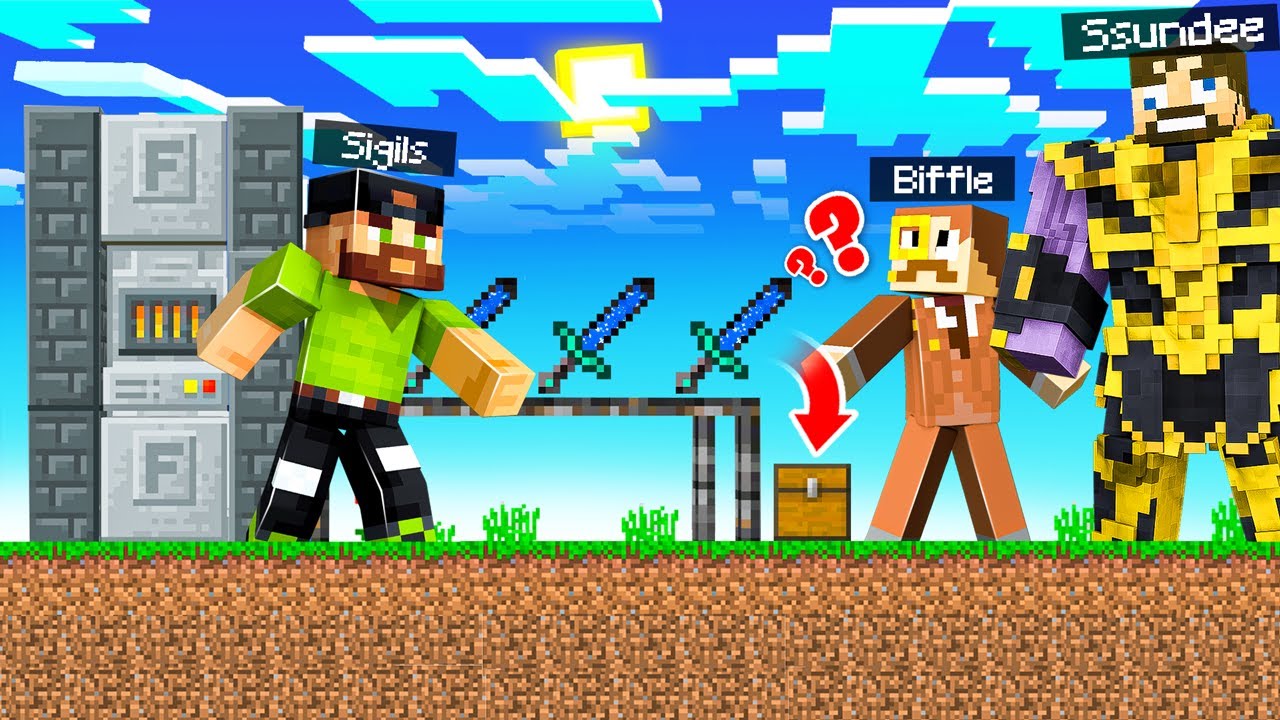 BUILDING a SWORD of the COSMOS Factory in Insane Craft