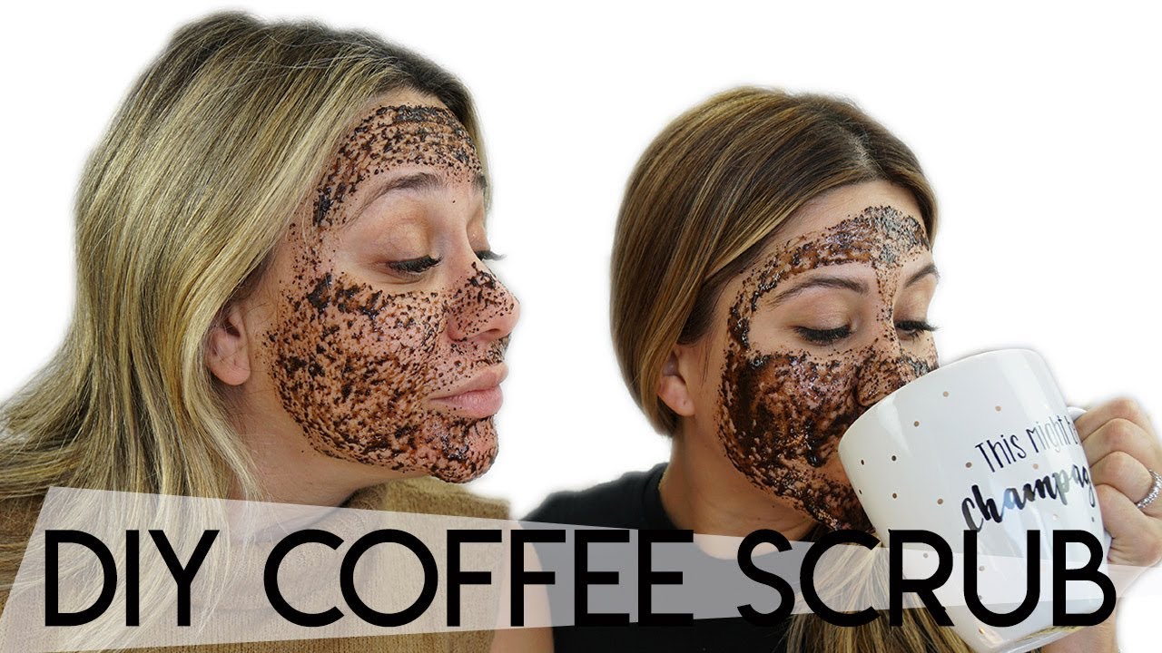 DIY Coffee & Honey Face Scrub