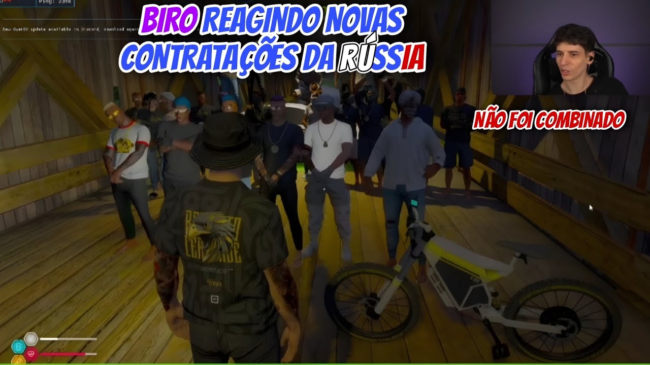BIRO REAGINDO NOVAS CONTRATAÇÕES DA RÚSSIA!