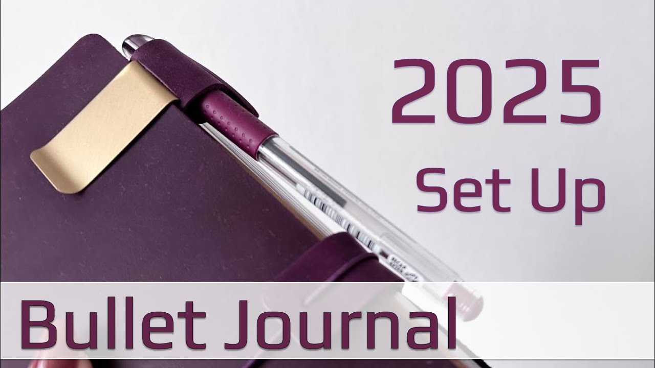2025 bullet journal setup | Оформляем 2025 в ежедневнике #bulletjournal