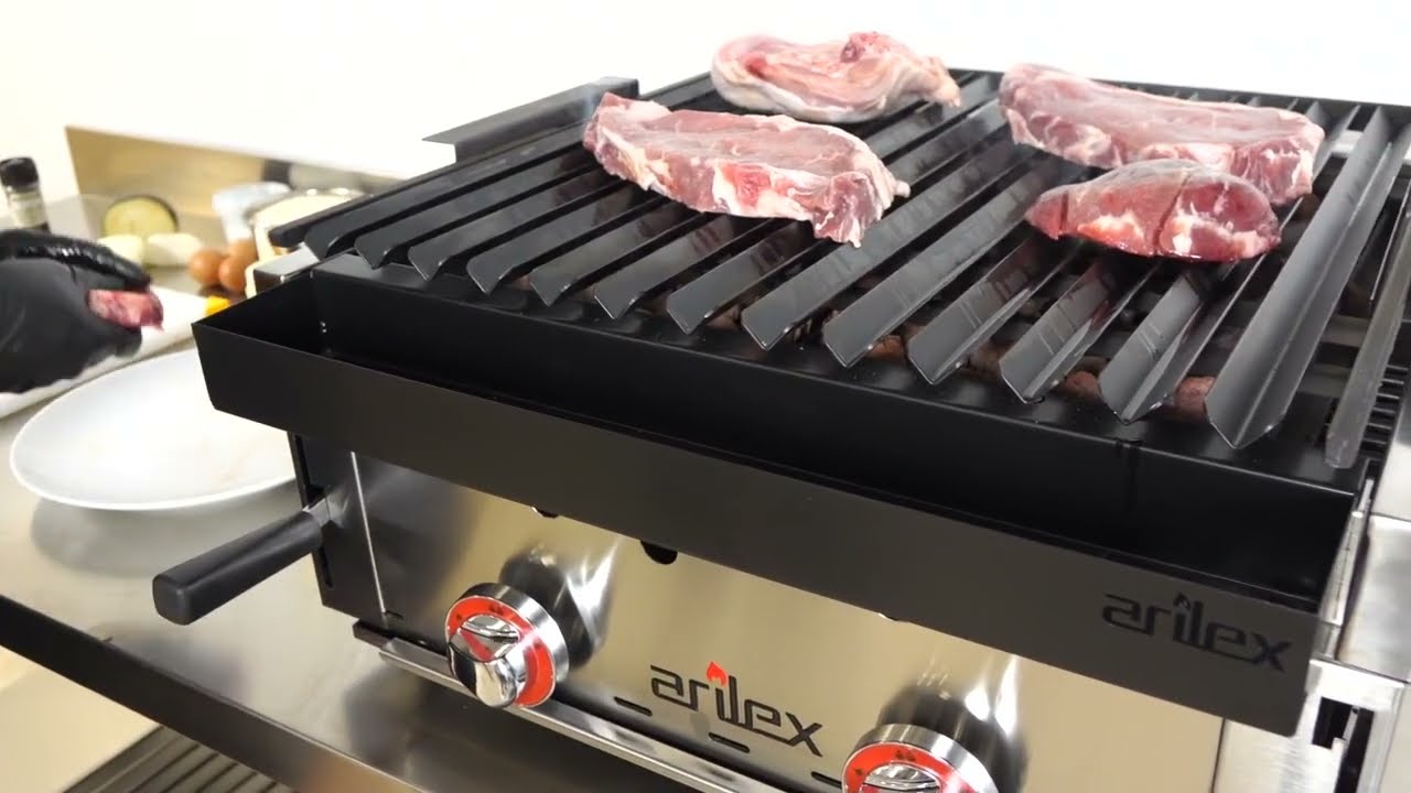 GRILL PIERRE DE LAVE ARILEX 60BAR - Démonstration