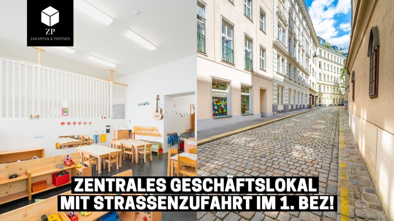 Gewerbeobjekt / Kindergarten mit 350m² Fläche in zentraler und Top Lage zu mieten!