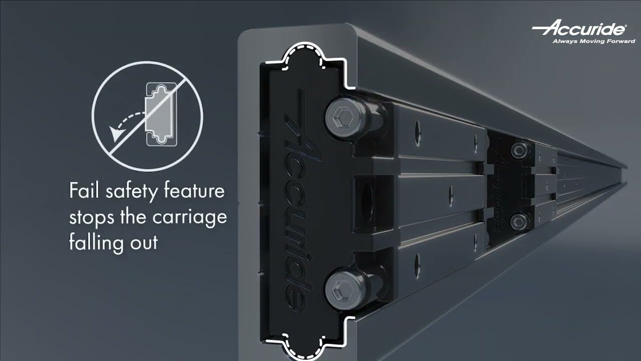Accuride Linear Track System for Sliding Doors | 118RC