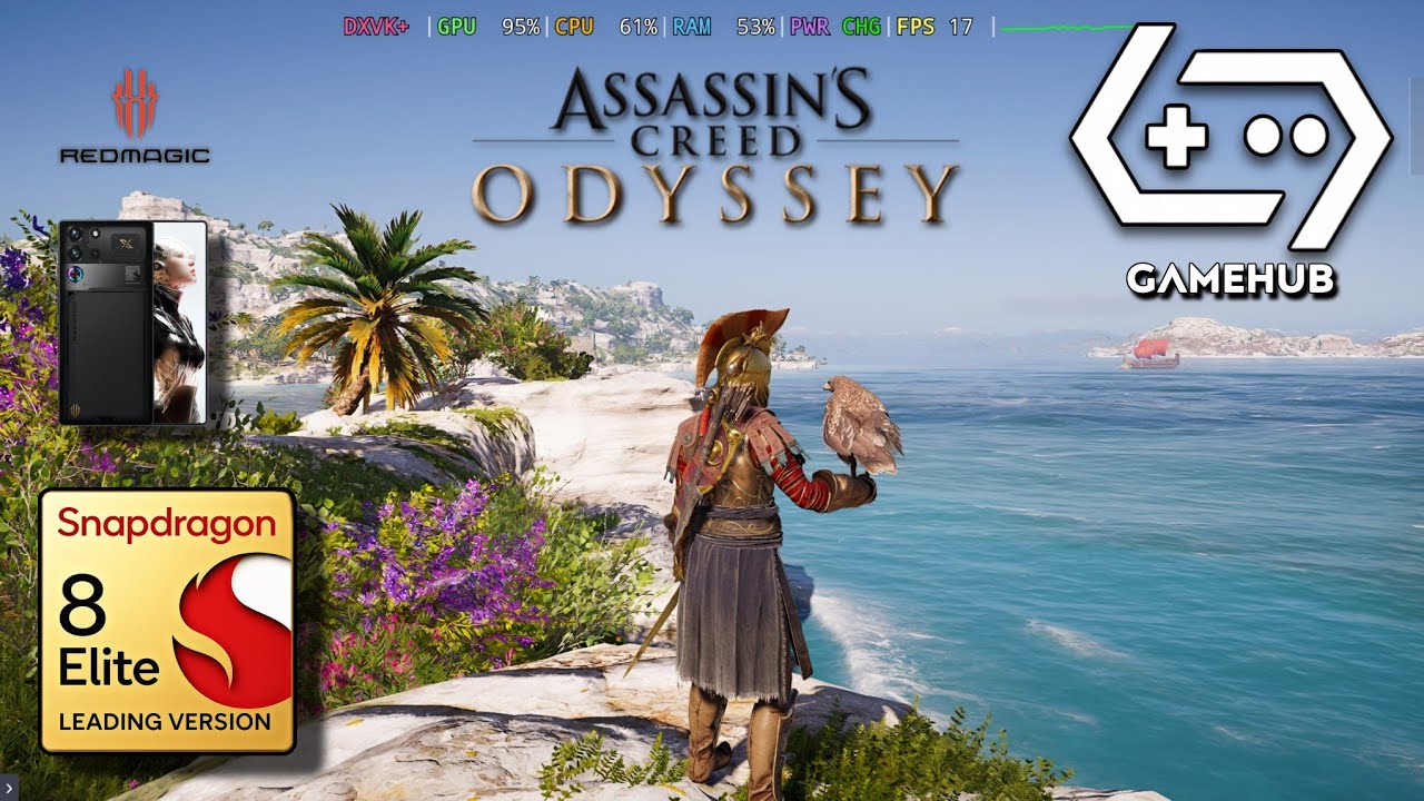 🔴Assassin's Creed Odyssey on Redmagic 10S Pro | SD 8Elite | GameHub | Just Chilling #2026