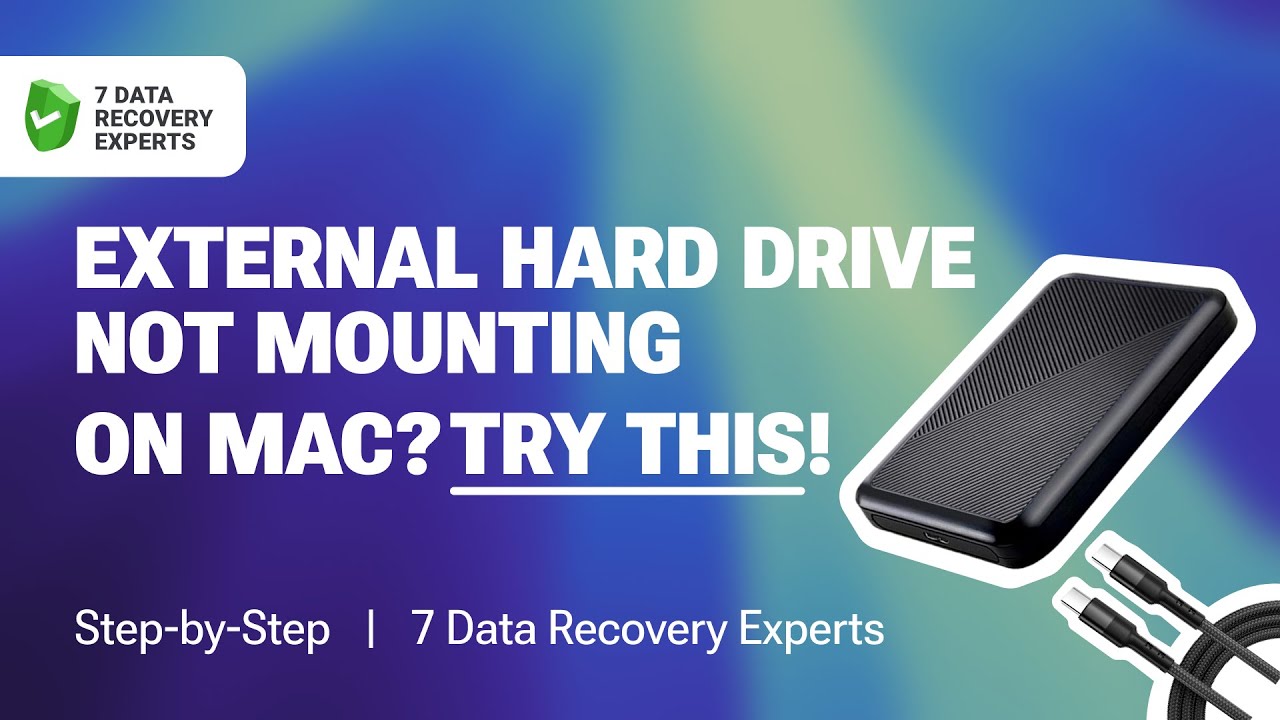 External Hard Drive Not Mounting on Mac? Try This! (Step-by-Step Guide)