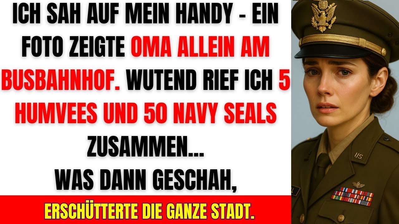 Meine Eltern setzten Oma am Busbahnhof aus – Meine Antwort ließ alle sprachlos zurück