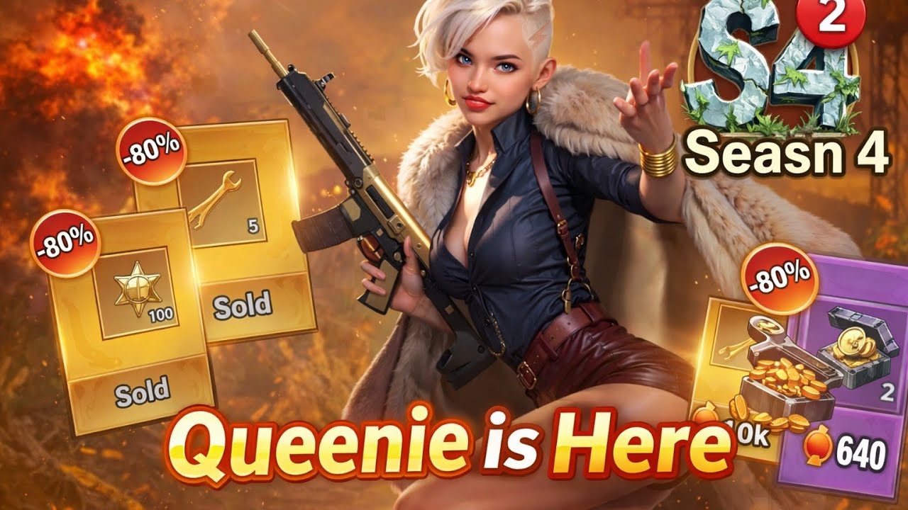 Is Queenie Strongest Hero in Season 4 - Last Z: Survival Shooter