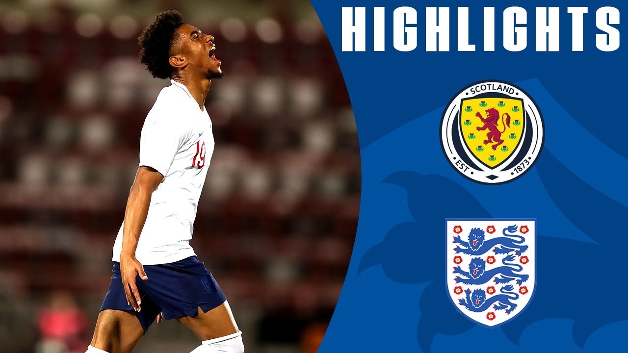 Scotland U21 0-2 England U21 | Nelson Hits Stunning Free Kick | Official Highlights
