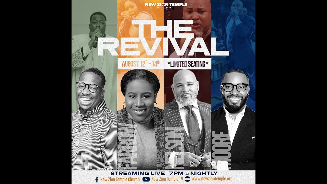 The Revival- Night 1 (Elder Mark Moore // New Zion Temple Church)