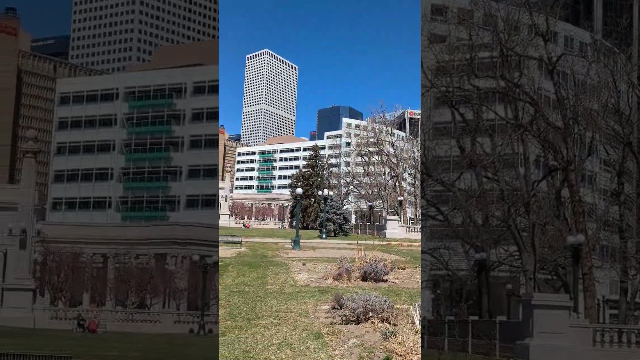 #Denver Civic Center Park with #Colorado Capital