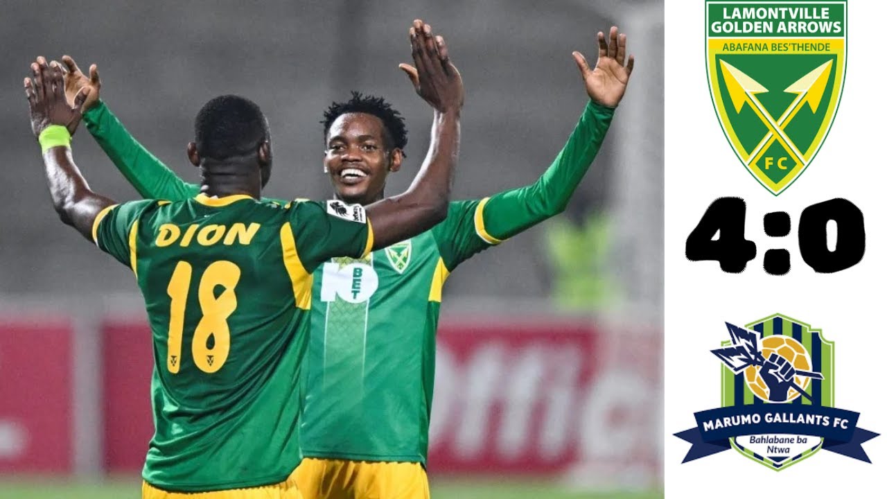 4 GOALS That Sealed AMAZULU's WIN Against MARUMO GALLANTS