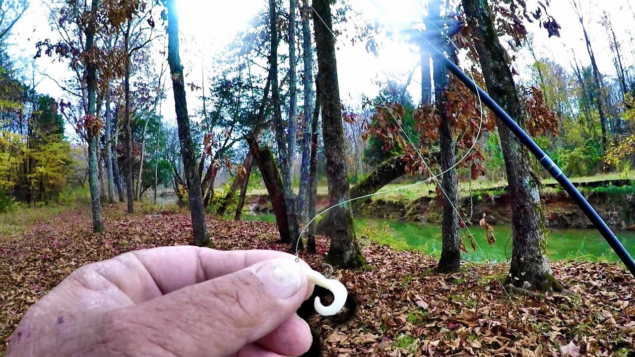 A SIMPLE Way To Catch TONS Of Crappie In A Creek!!!