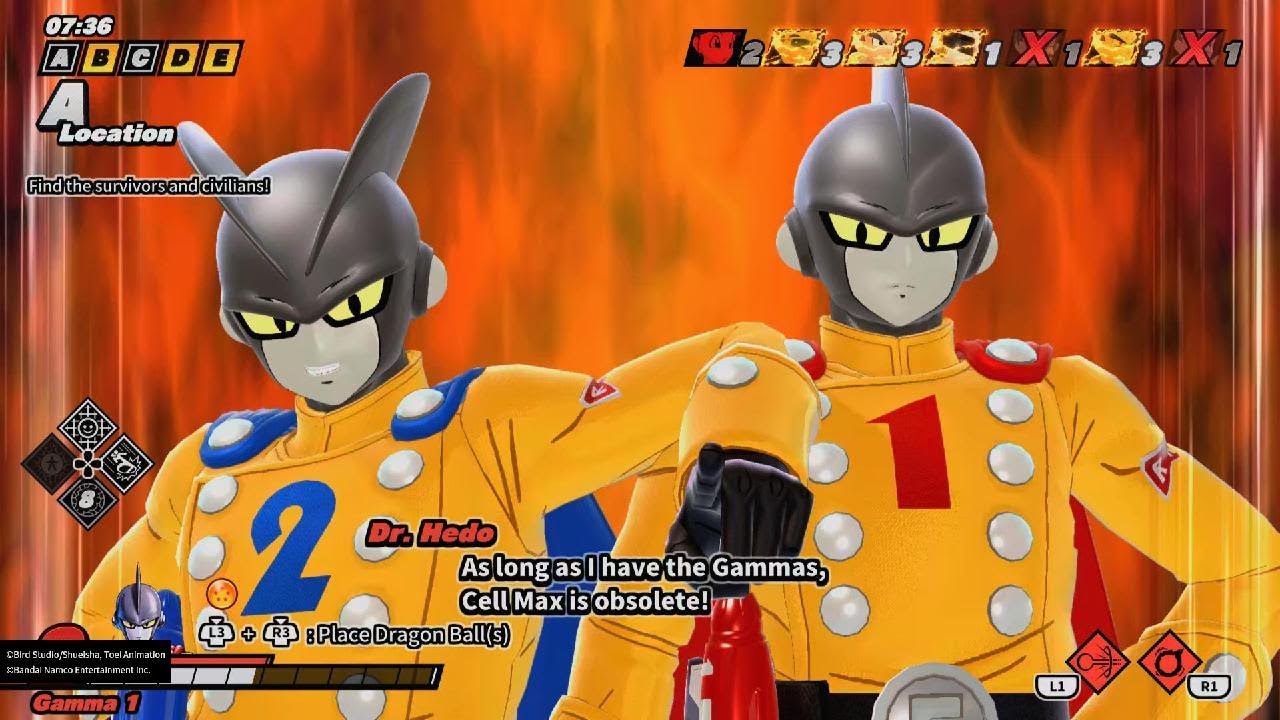 DRAGON BALL THE BREAKERS: The new Raiders Gamas and Cell Max