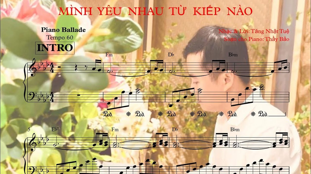 Mình Yêu Nhau Từ Kiếp Nào? #minhyeunhaubinhyenthoi  #piano  #NhatBaoPianist 