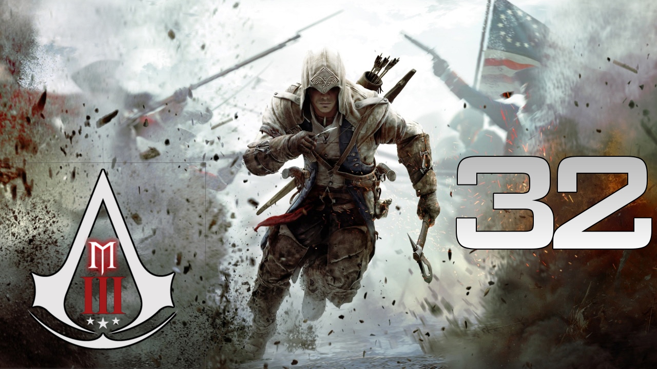 Assassin's Creed III #32 - Bitwa w Zatoce Chesapeake (Gameplay PL, 60FPS)