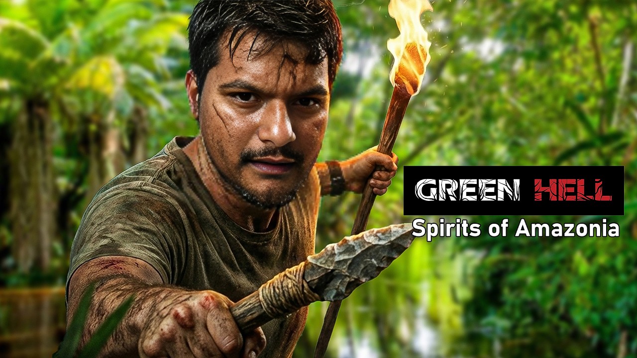 First Day Hardcore Amazon Survival | Green Hell Spirits of Amazonia