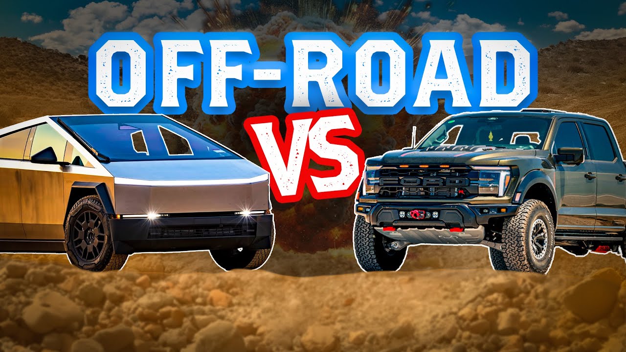 ULTIMATE off-road comparison: Cybertruck vs Raptor R