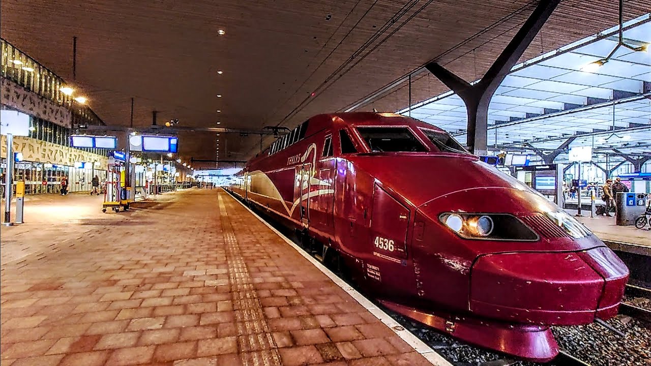 My last of the Thalys' PBA departures, ever... - Departure -