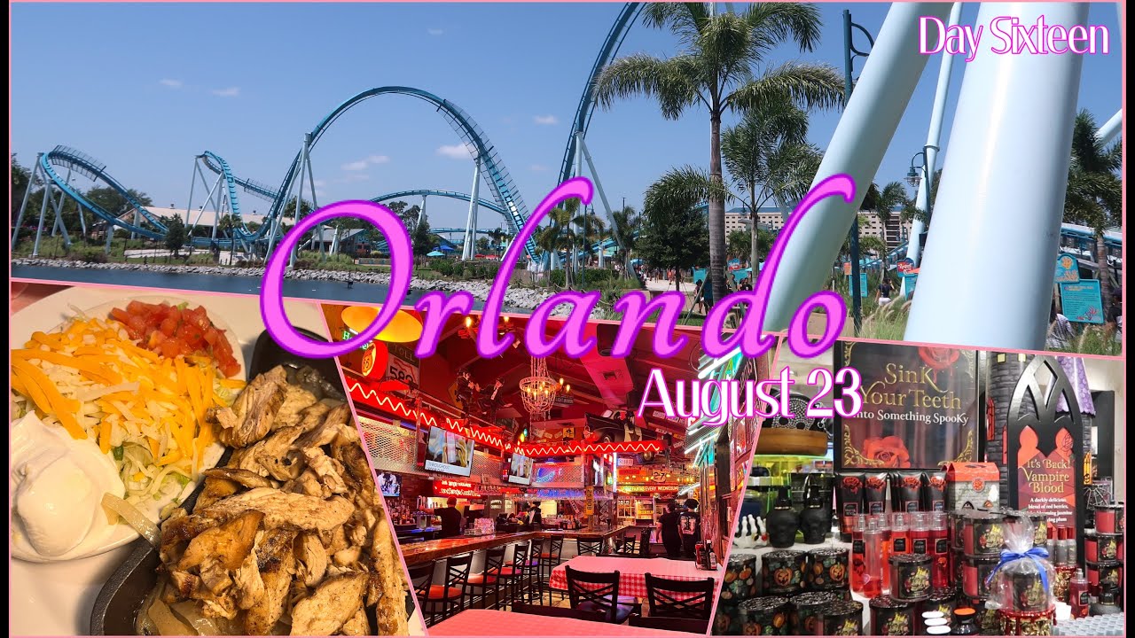 Seaworld, Mannys Chophouse (it’s so good) and last minute shopping | DAY SIXTEEN | Florida August 23