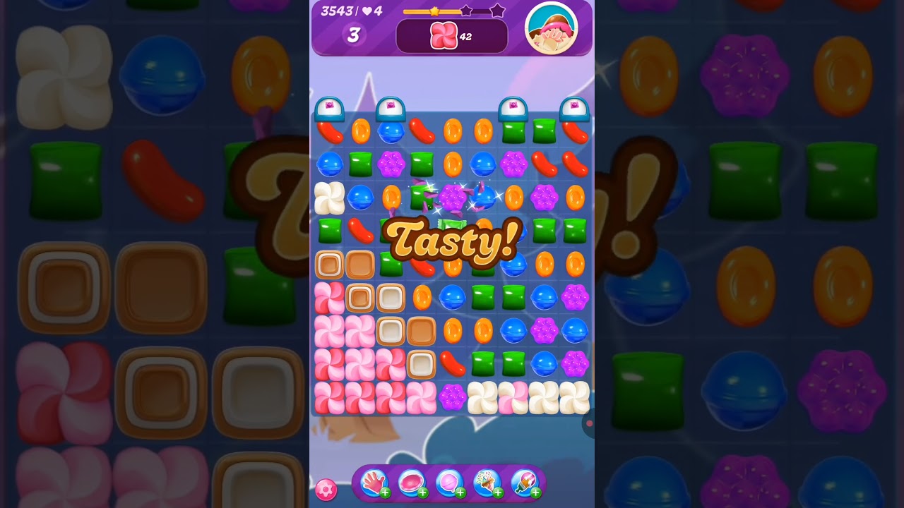 candy crush ।। Level 3543 