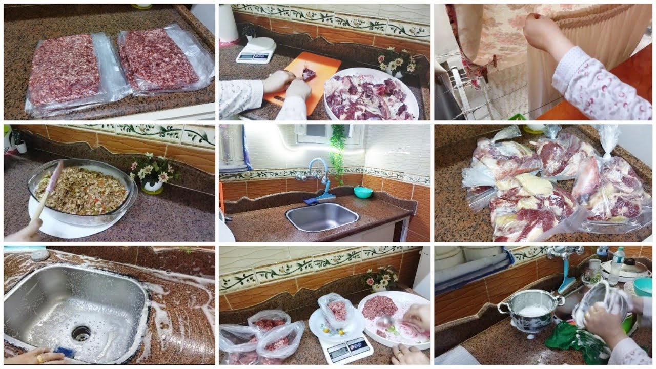 مشتريات اللحمه ل شهر 9 الحياه غاليه ولازم نمشي علي ادنا والقليل يكتر ببركه ربنا