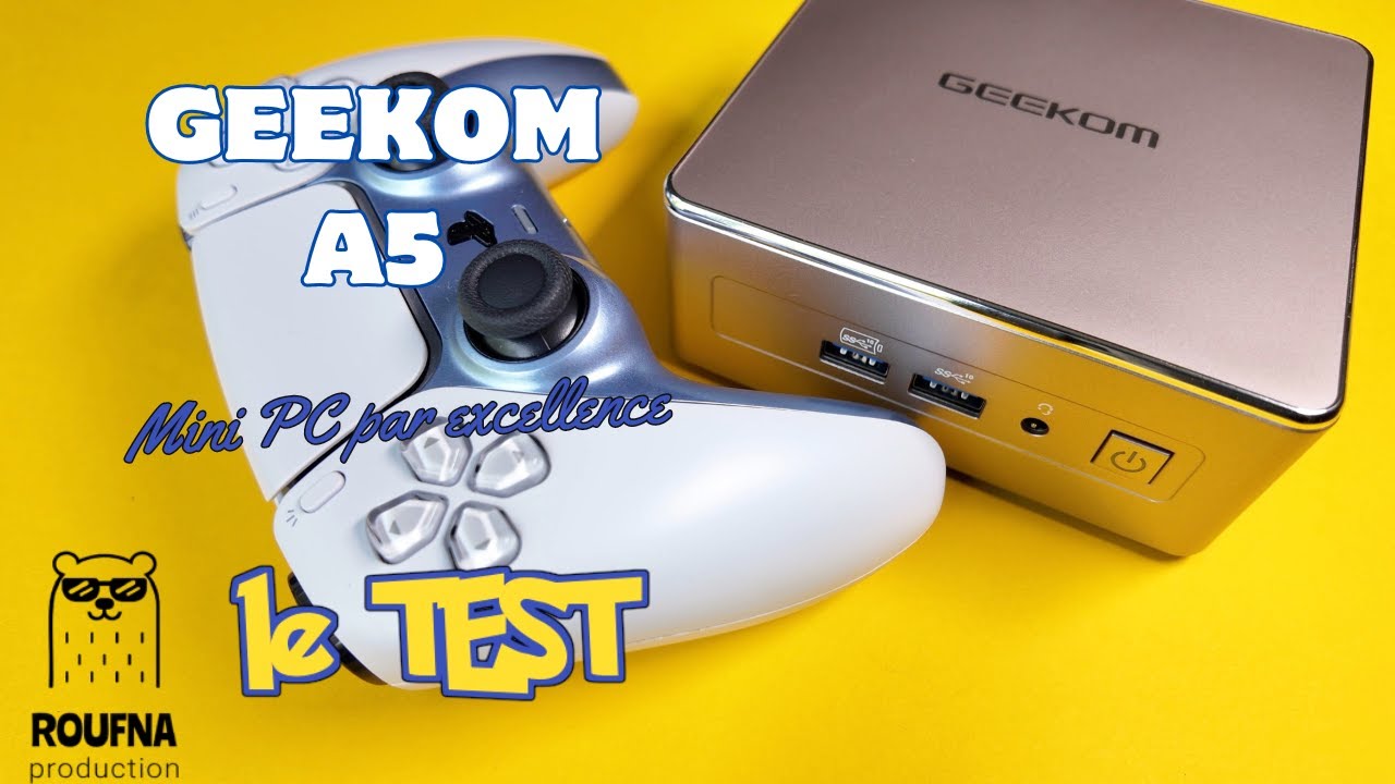 GEEKOM A5 micro PC: La puissance compacte pour le retrogaming