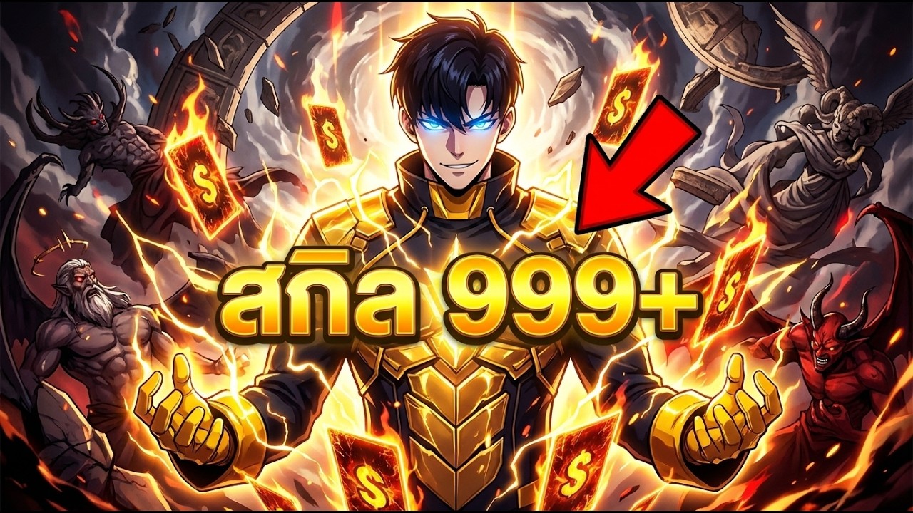 เขาปลดล็อกสกิลเลเวล 999+ กลายเป็นฝันร้ายของเทพและปีศาจ! - สรุปมังงะ