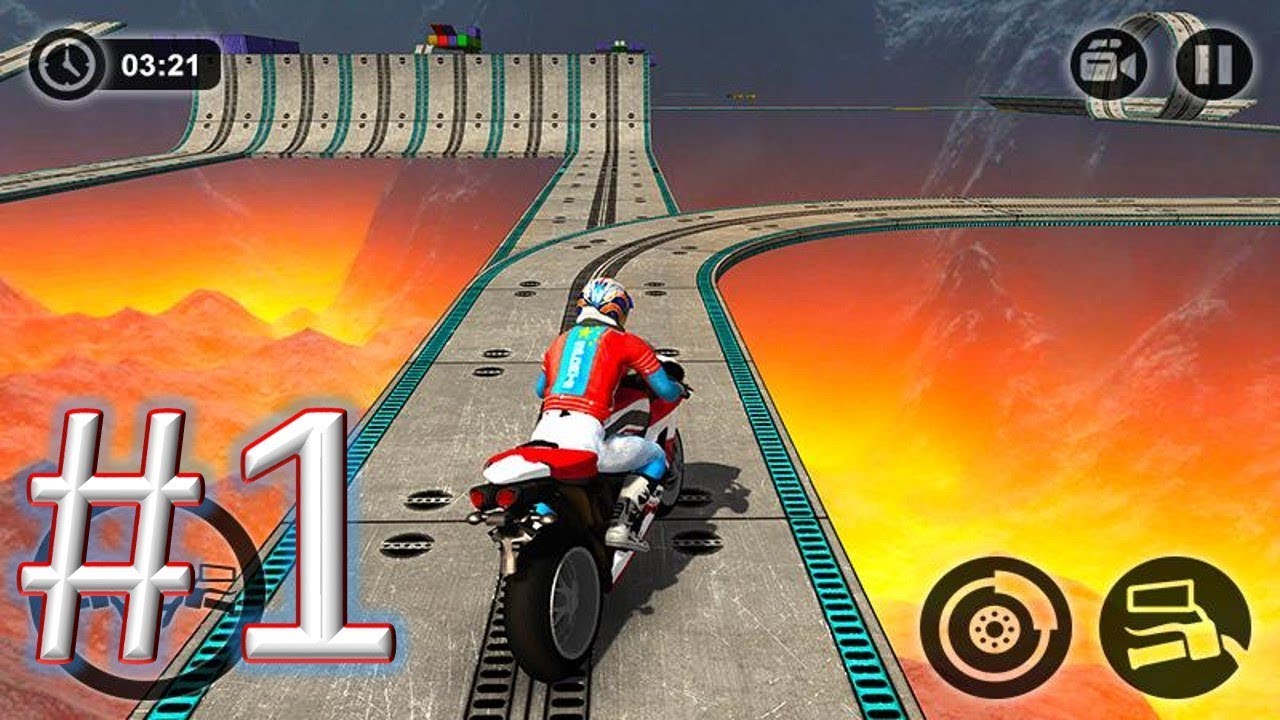 Impossible Moto Bike Tracks 3D gameplay