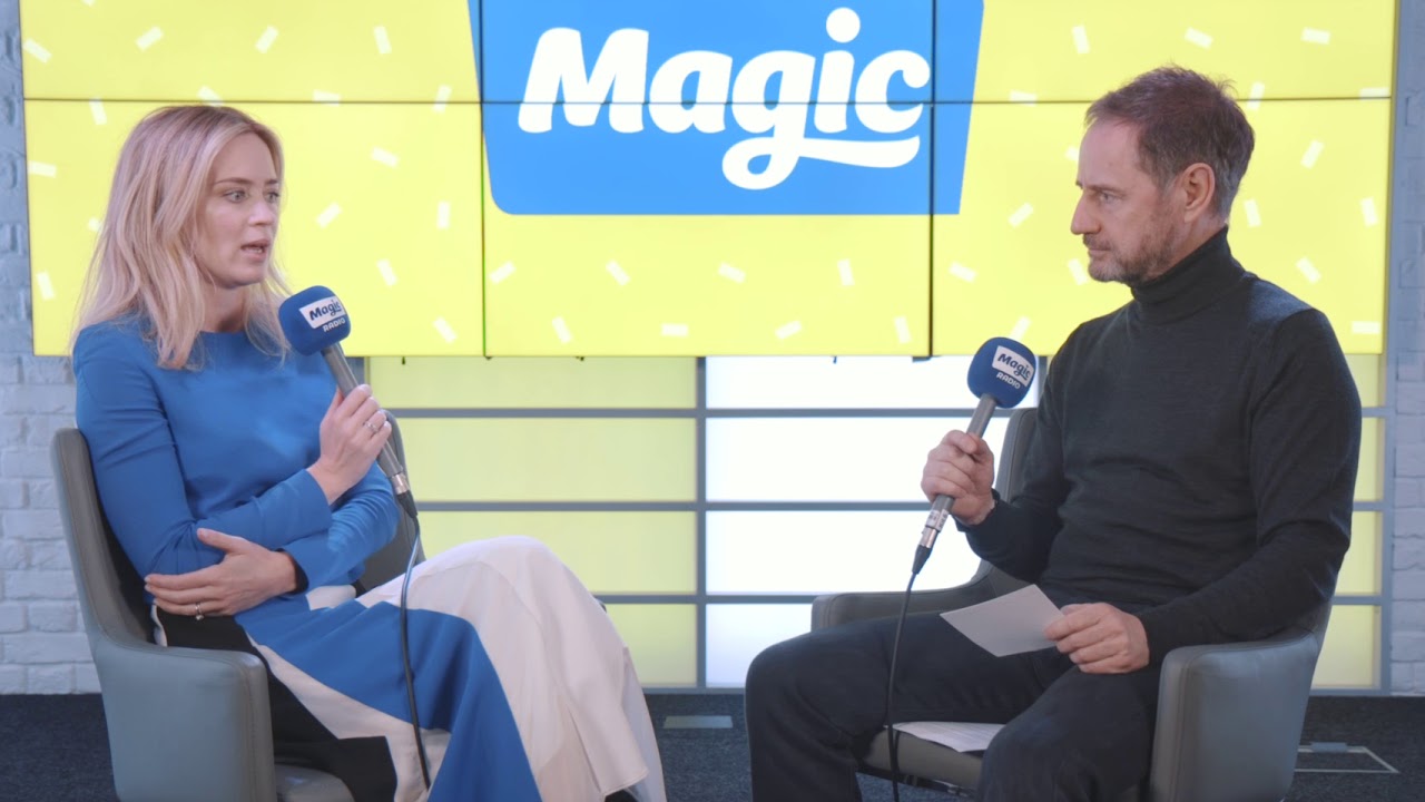 Richard Allison talks to Emily Blunt * Full Interview * | Magic Radio