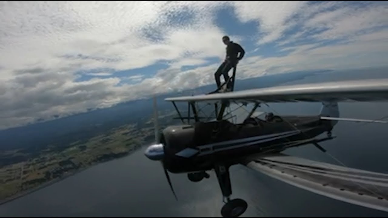 FAA revokes CA pilot's license after his wing walking business deemed unsafe