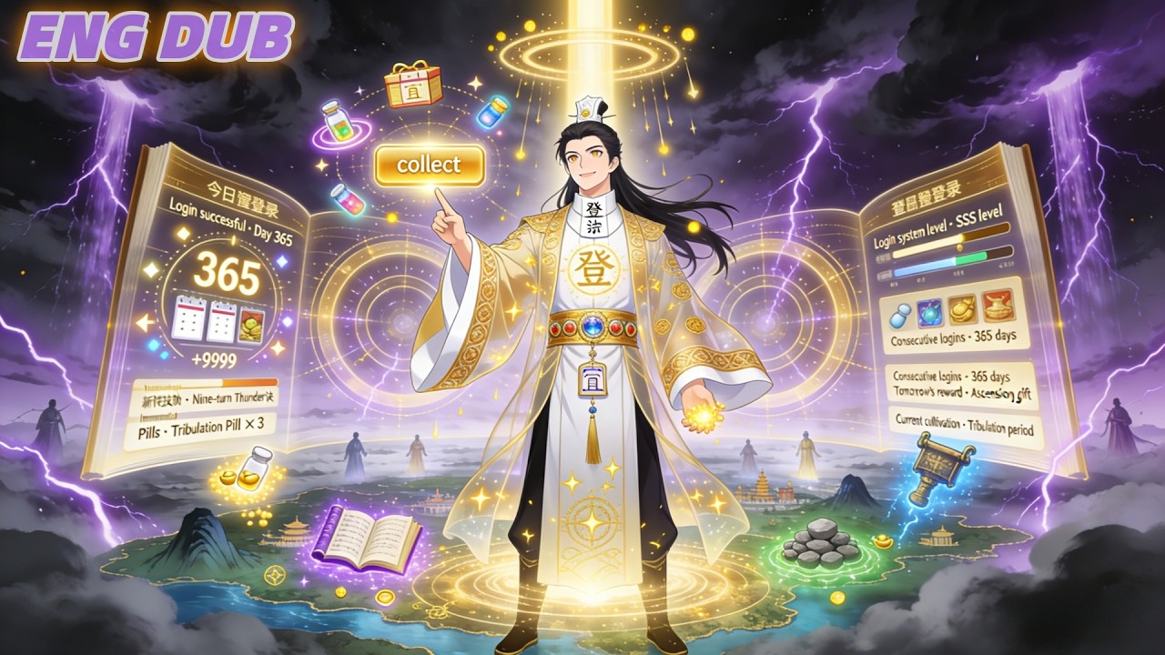 Tribulation failed, I activate the Sign-In System—claim rewards and rise to the peak again.