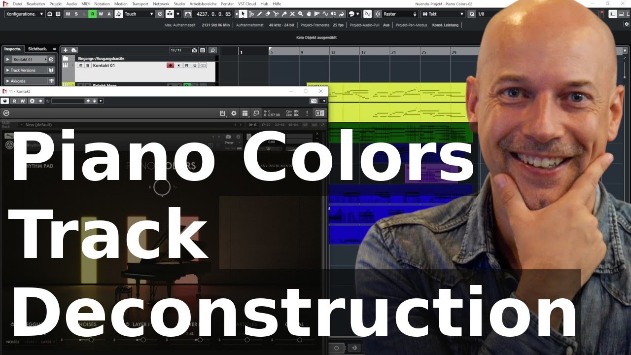 Piano Colors Track DeConstruction & FREE Download.