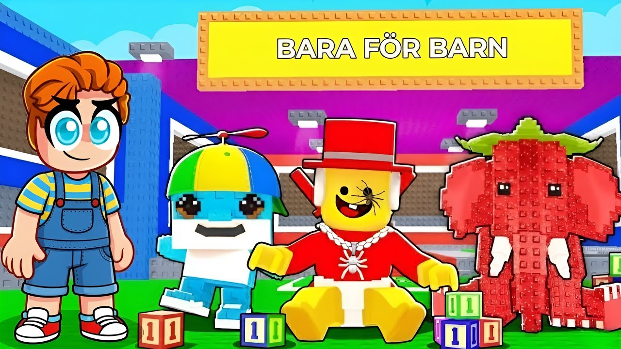 Jag Smög In I En BARN SERVER I Steal A Brainrot!