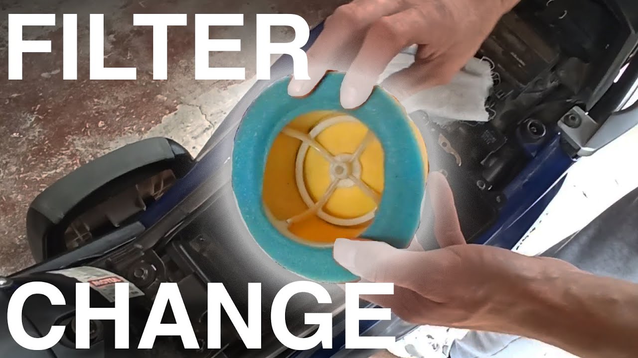 Air Filter Change SUZUKI FREEWIND 650