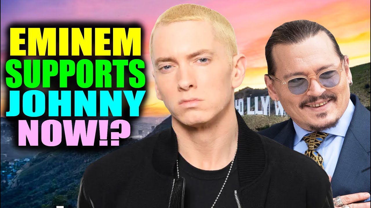 Johnny Depp SUPPORTED by Eminem now!?