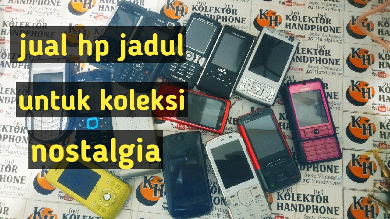 Jual hp jadul || hp jadul untuk koleksi dan nostalgia || kolektor hp jadul
