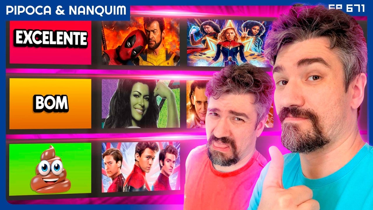 Tier list da Marvel após Ultimato! Rankeando todos os filmes e séries